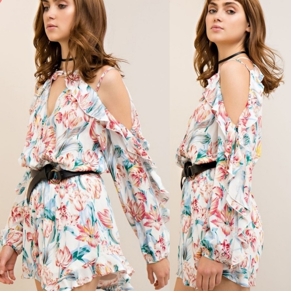 entro Pants - Stunning floral romper